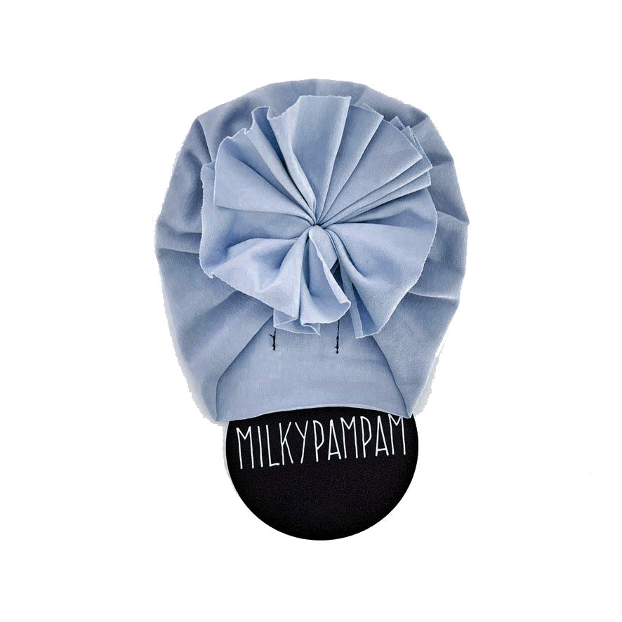 Size 1 : 40-45cm Sofortverkauf Turban Classic Dusty Blue