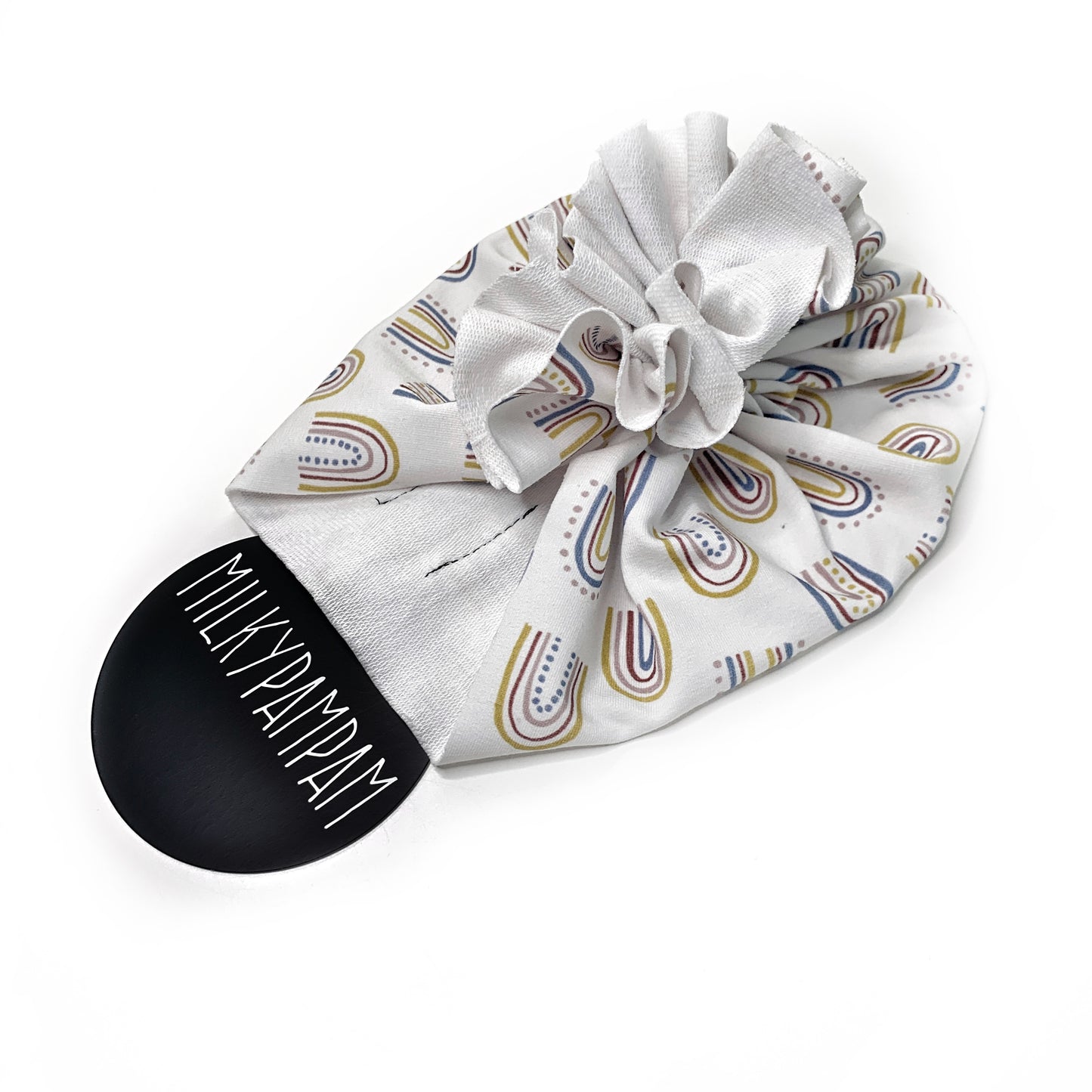 Size 2 : 45-50 cm Sofortverkauf Turban Classic Happy Rainbow