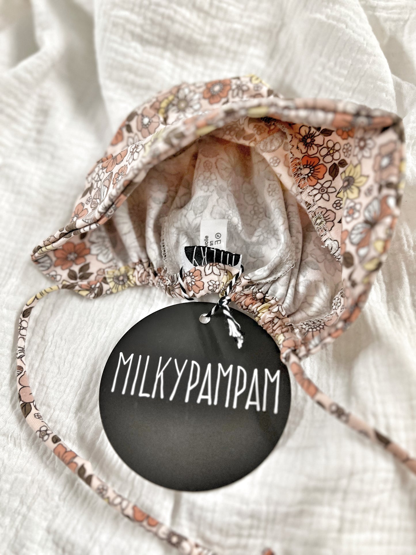 Sofortverkauf Size 2 : 45-50 cm Sun Bonnet Mütze Safari Flora