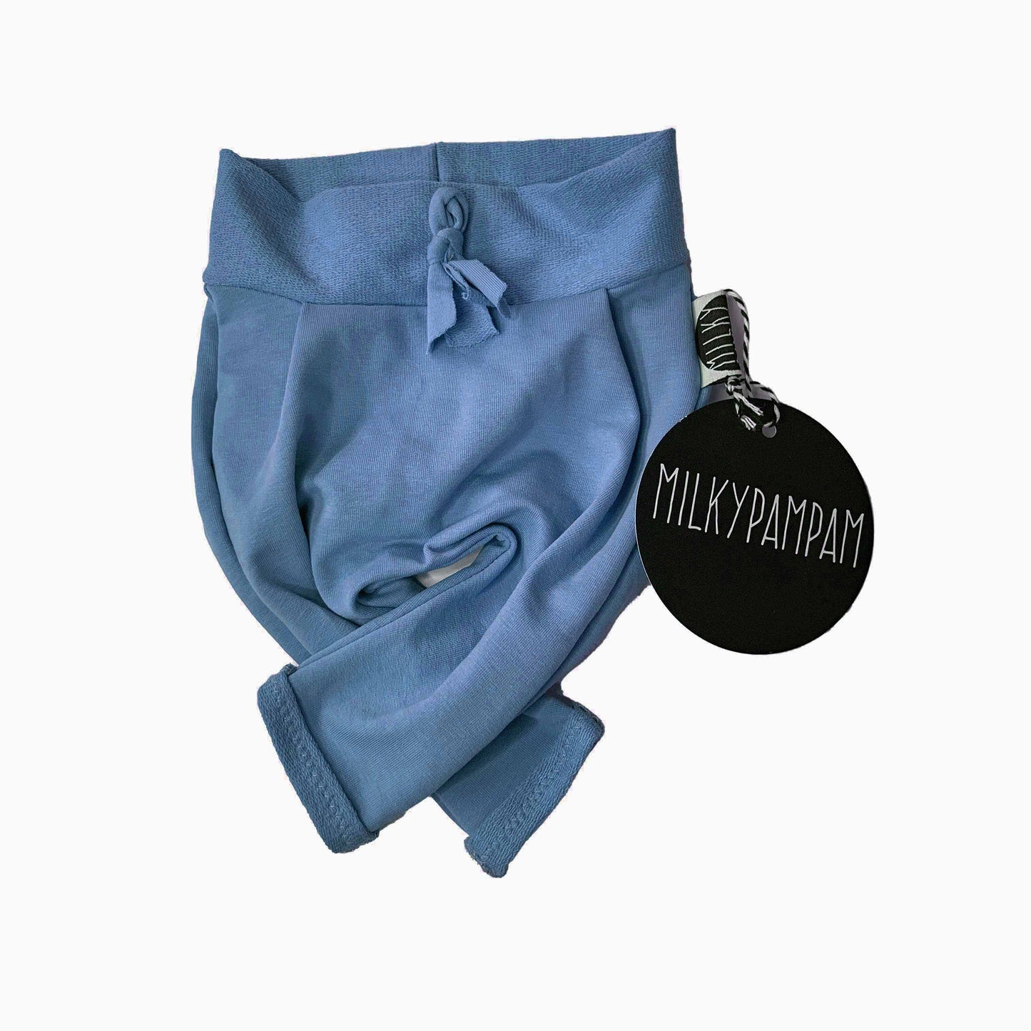 Size 2 80/86, Sofortverkauf Harem leggings Blue French Terry