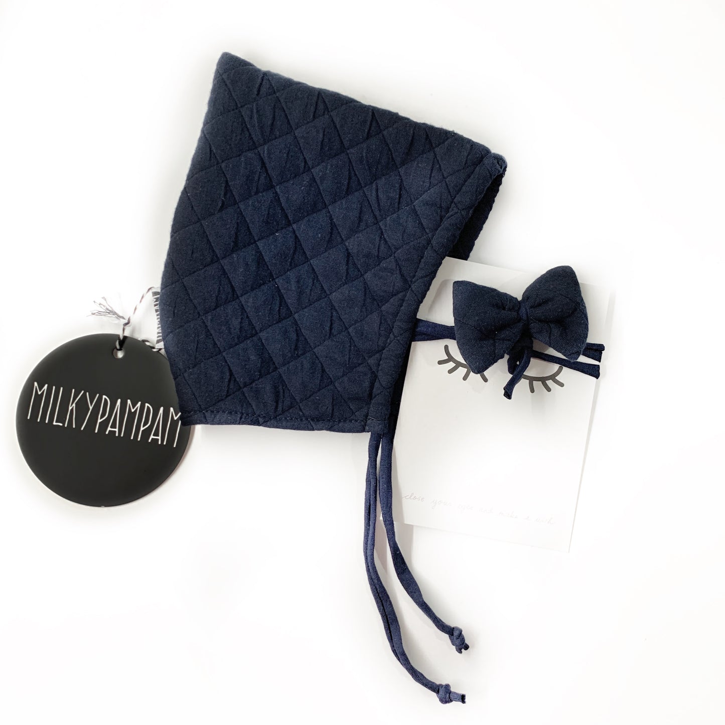 Size 1 40-45cm Sofortverkauf Pixie Mütze Winter Jacquard Midnight