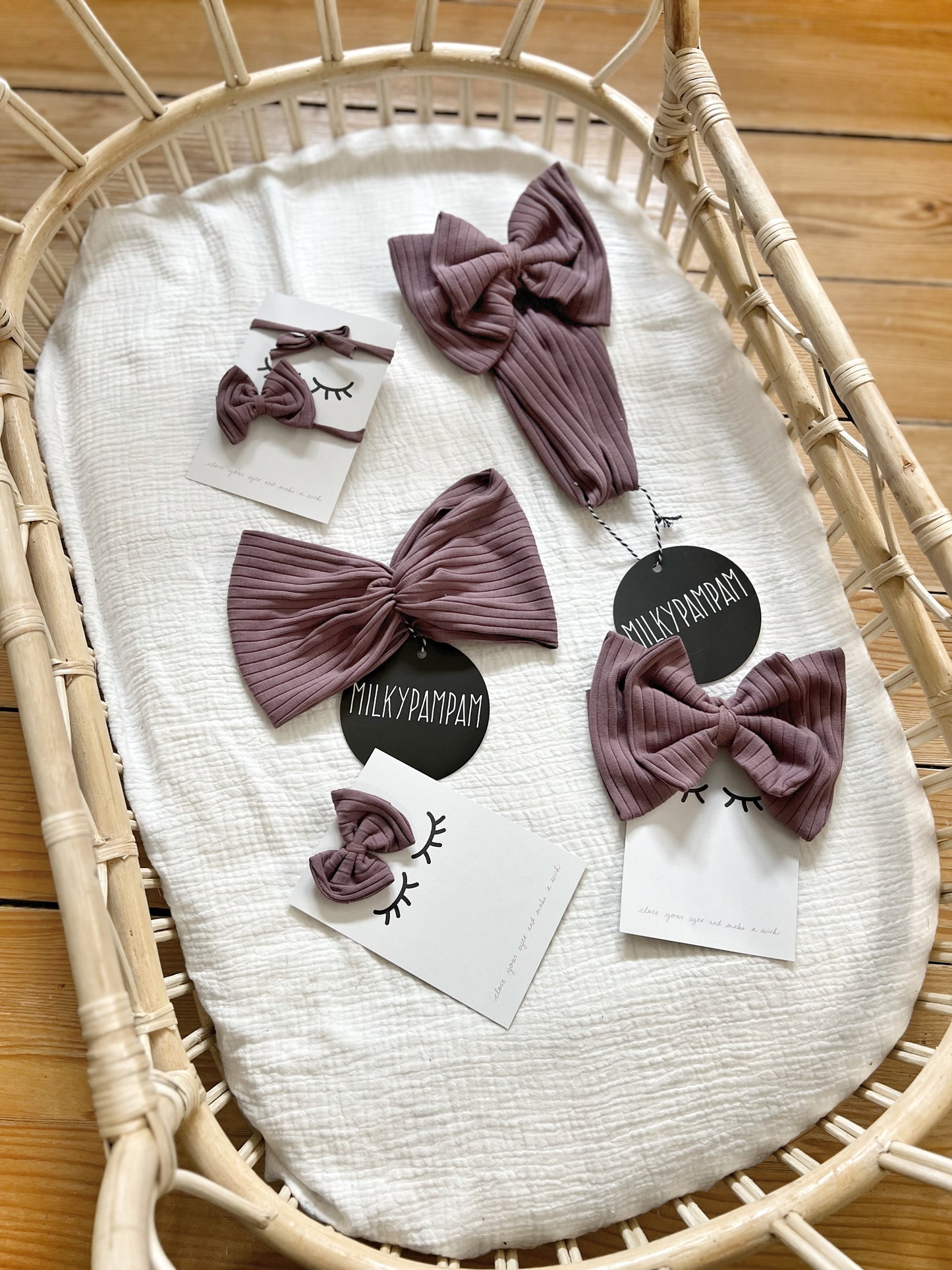 Size 3 : 50-55 cm Sofortverkauf Big Bow Bandana Muve