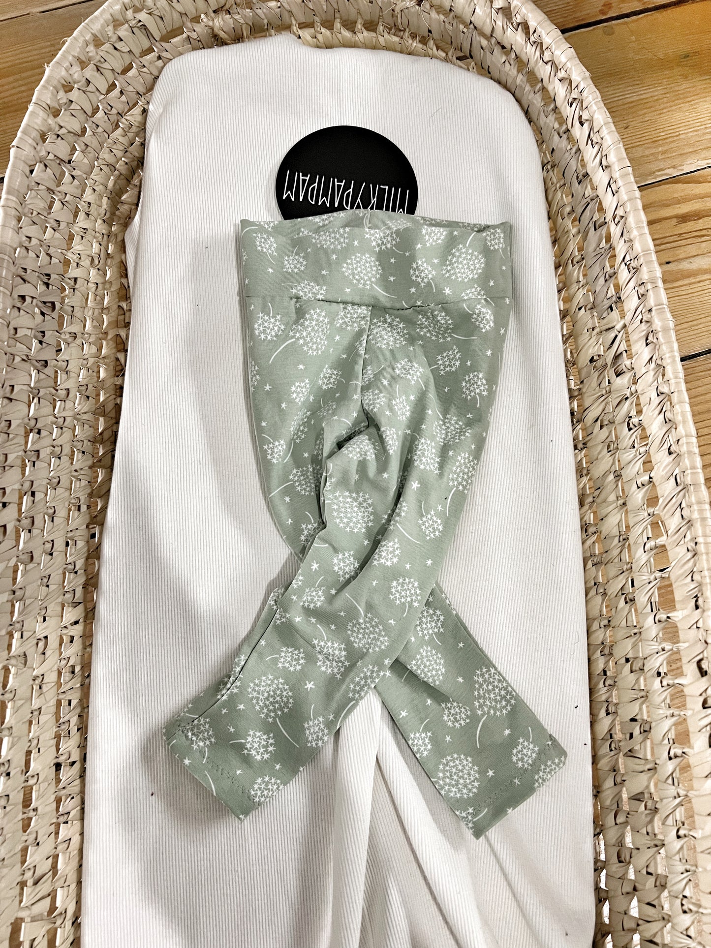 Size 1 : 68/74cm Sofortverkauf Leggings Pusteblume