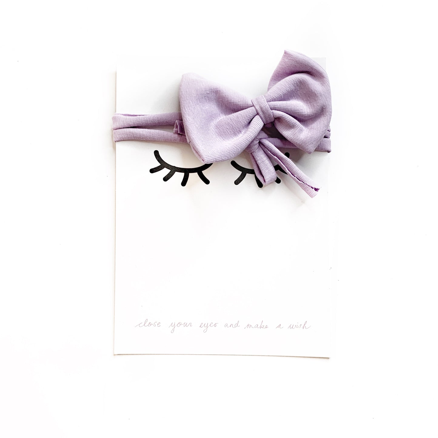Sofortverkauf One Size Bow Hair Band Lilac