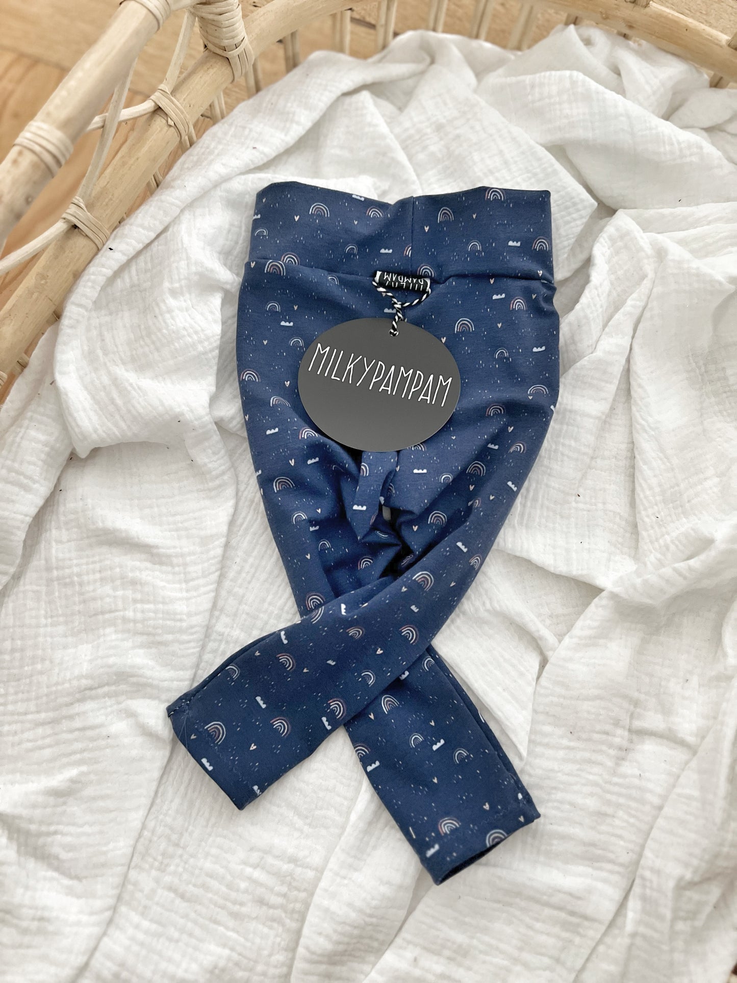 Size 1 : 68/74cm Sofortverkauf Leggings Midnight Rainbow