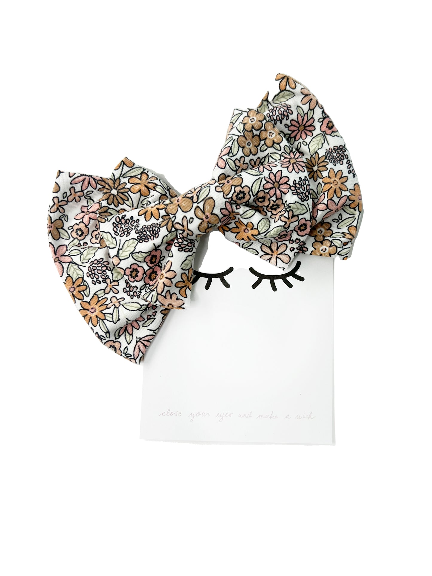 Sofortverkauf Double Bow Hair Clip Meadow