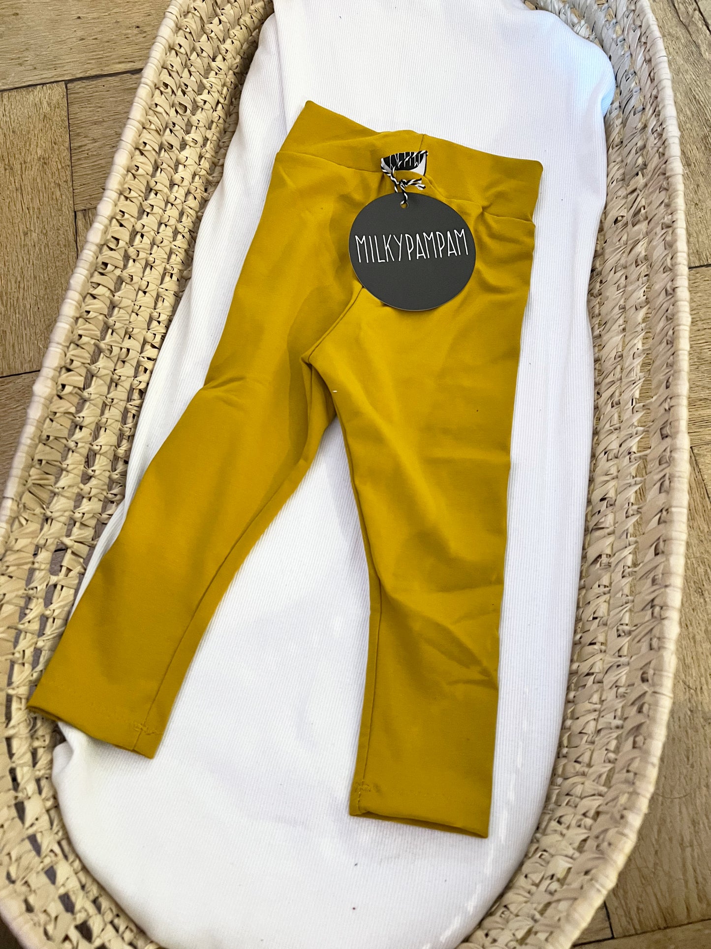 Size 1 : 68/74 cm Sofortverkauf Leggings Mustard