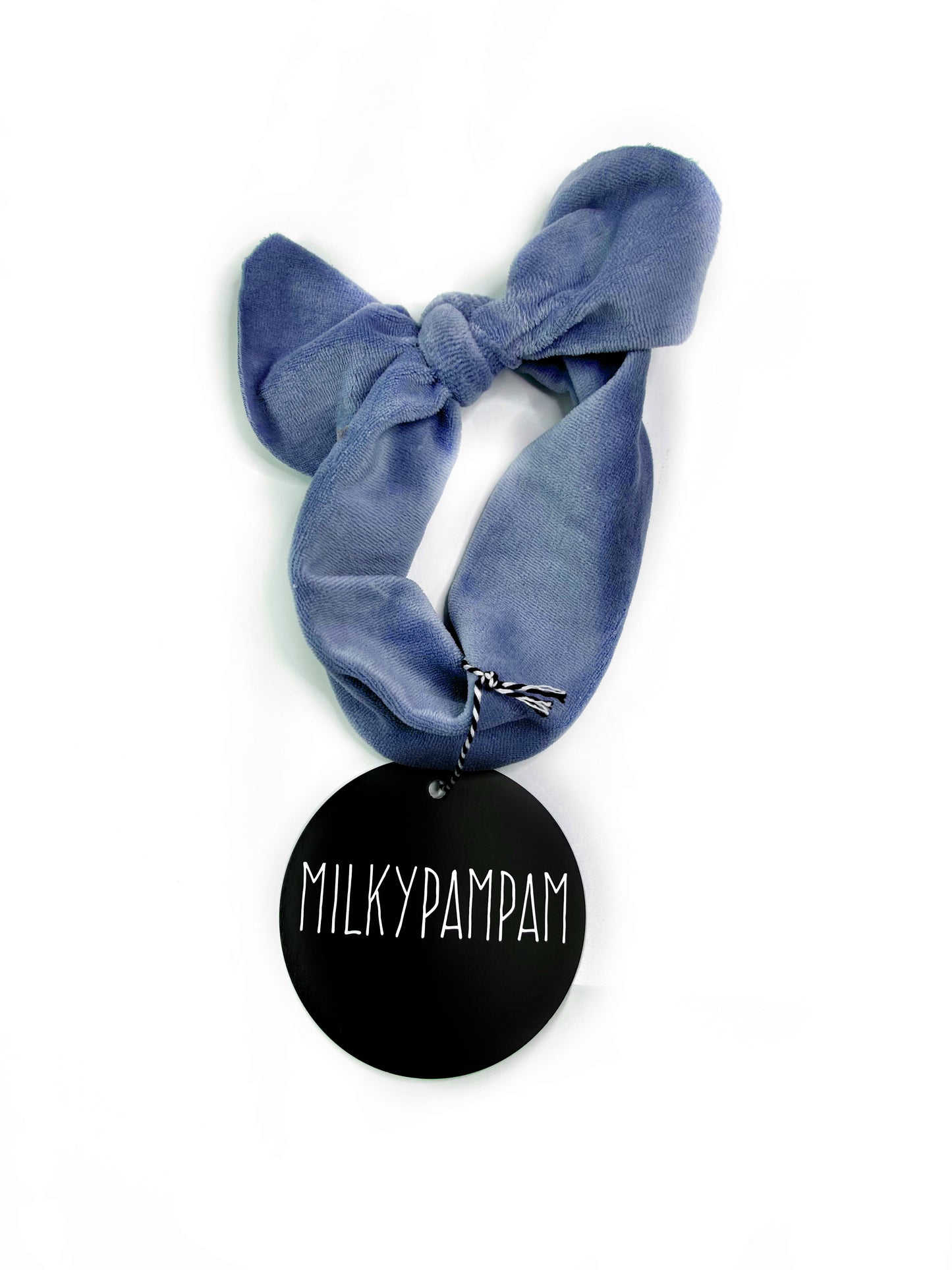 Size 1, 40-45 cm Sofortverkauf Knot Bandana Velvet Blue