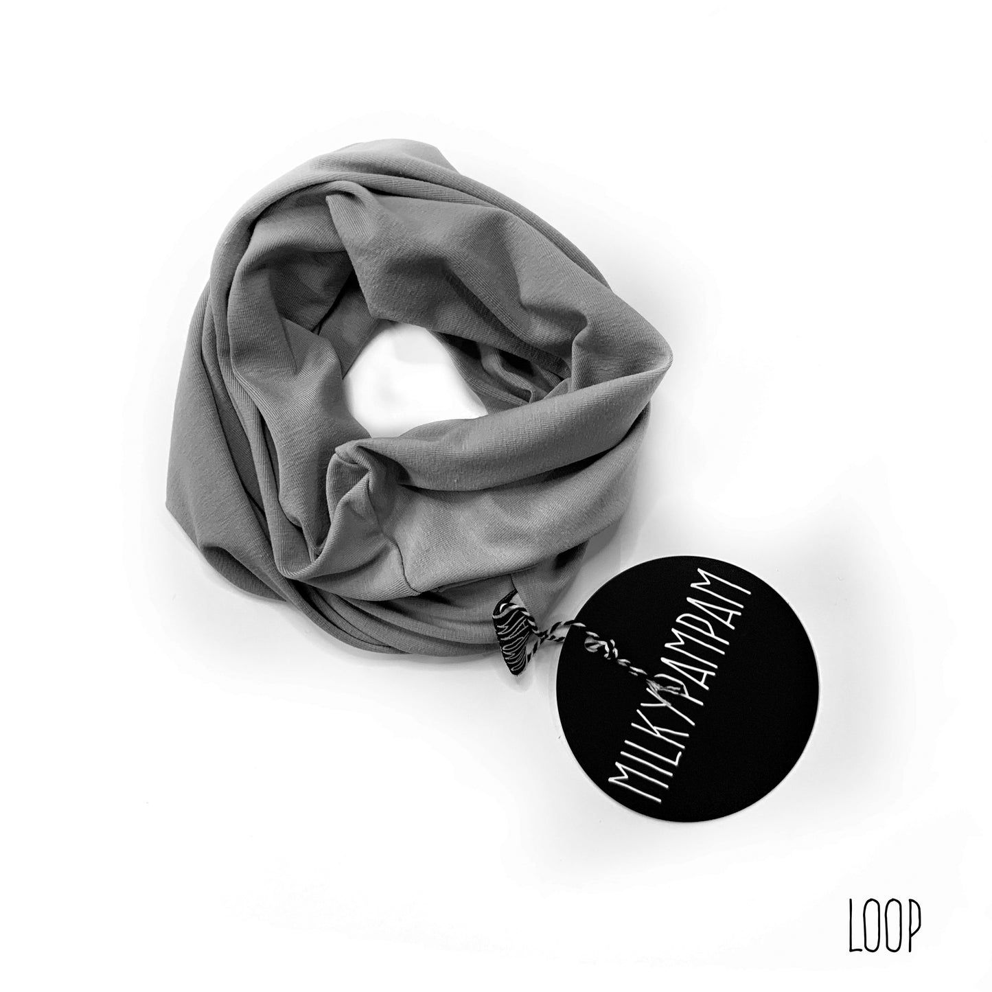 Sofortverkauf Loop Hell Grau Meliert