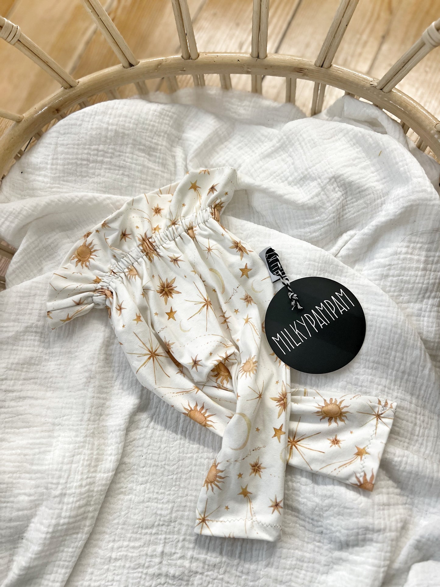 Size 0 : 56/62 cm Sofortverkauf Paperbag Pants Sun & Stars