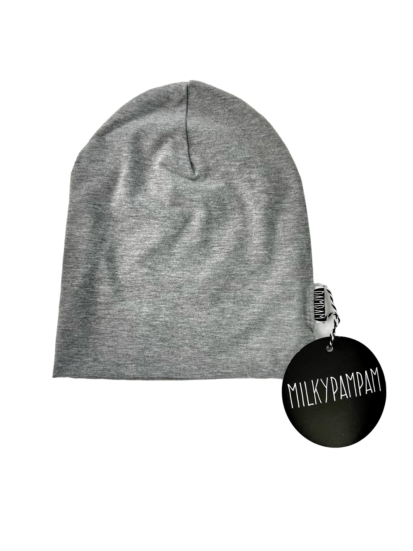 Size 0 35-40 cm Sofortverkauf Beanie Mütze Light Hellgrau Meliert