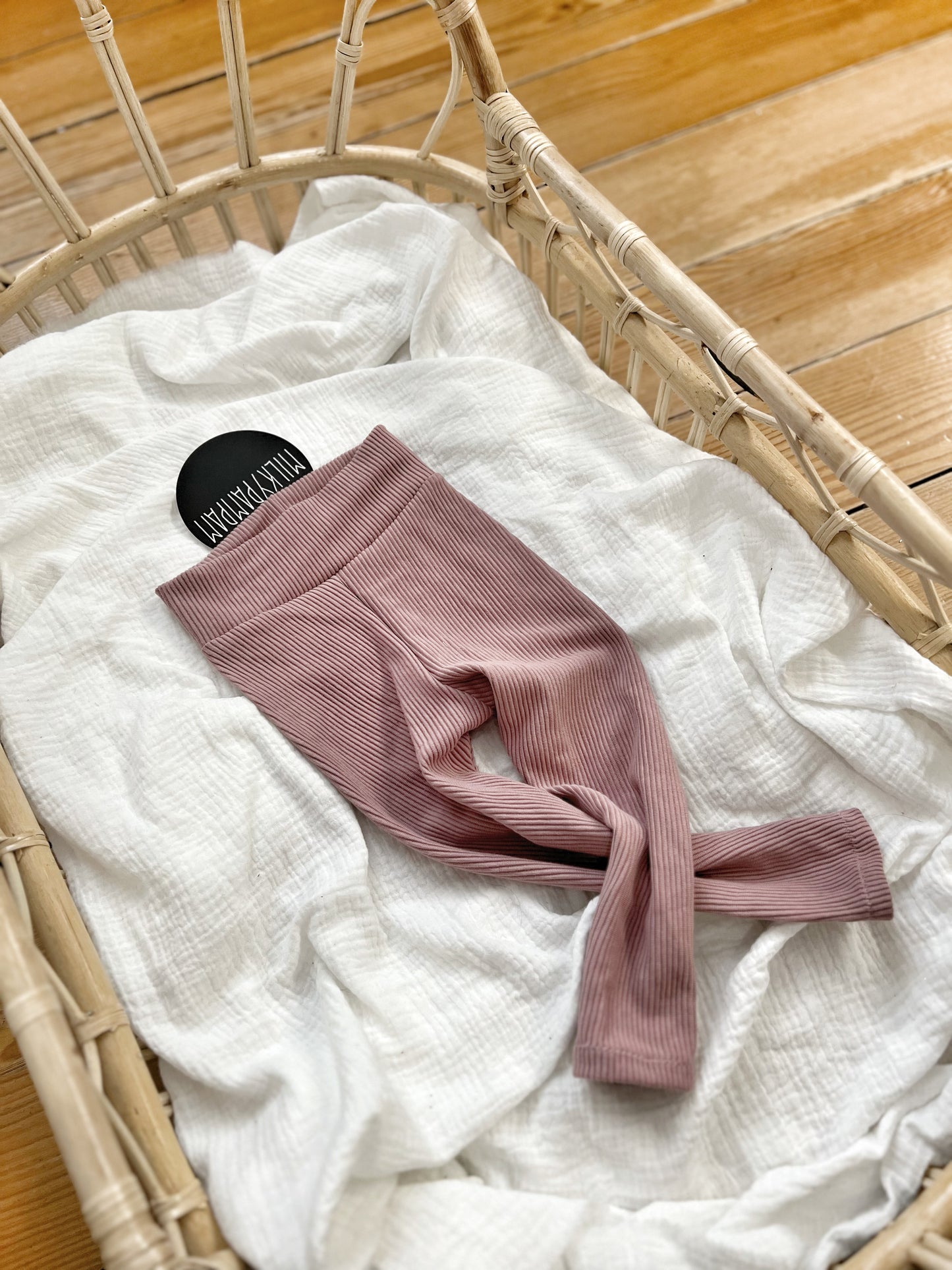 Leggings Ottoman Rose Wood