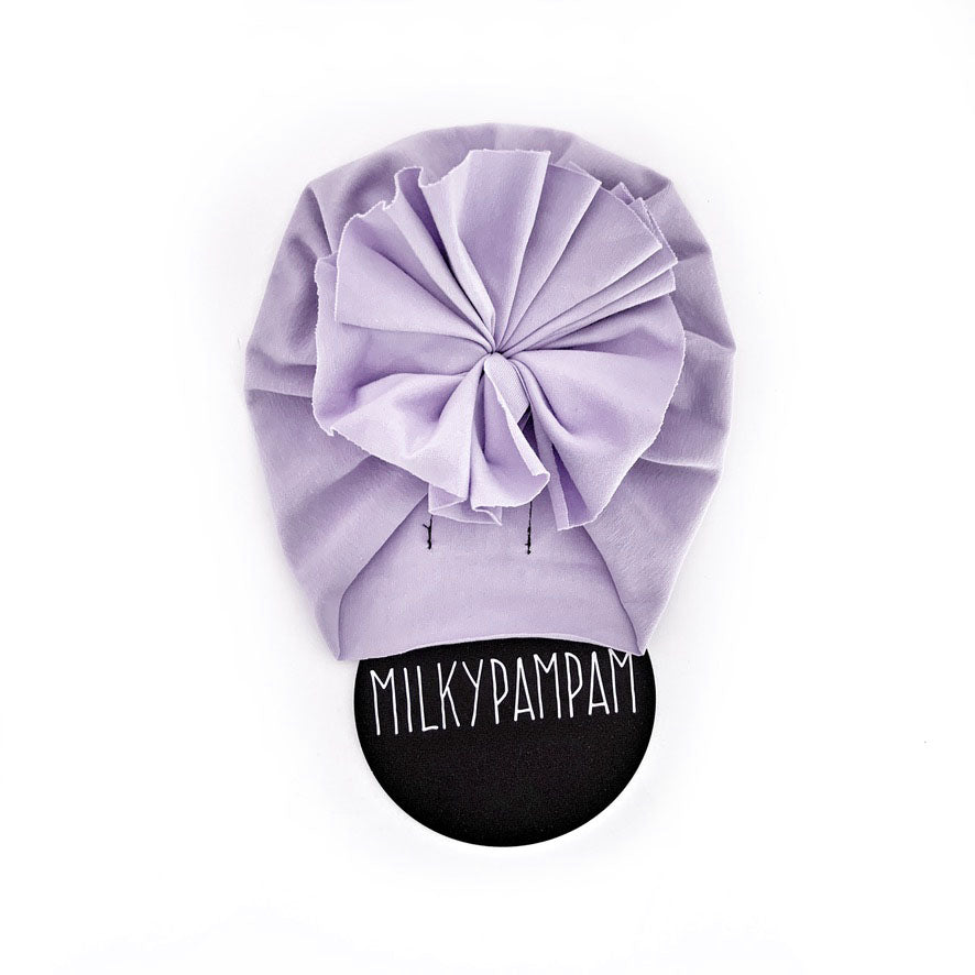 Size 2 : 45-50 cm Sofortverkauf Turban Classic Lilac