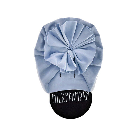 Size 1 : 40-45cm Sofortverkauf  Turban Classic Dusty Blue