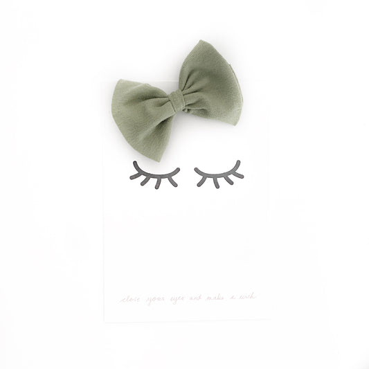 Sofortverkauf  Bow Hair Clip  Khaki
