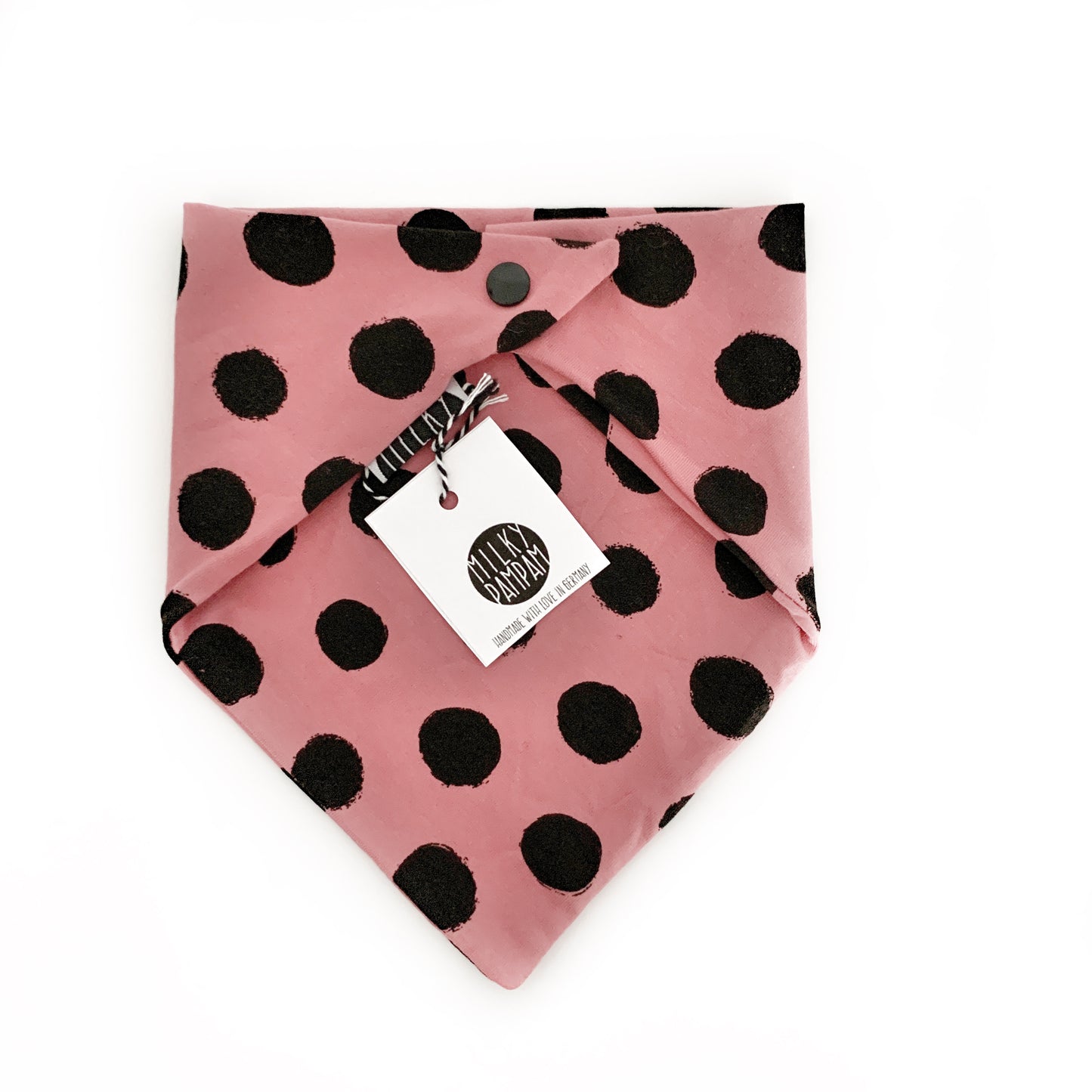 Sofortverkauf  Simple Bib Halstuch Maxi Dots Pink