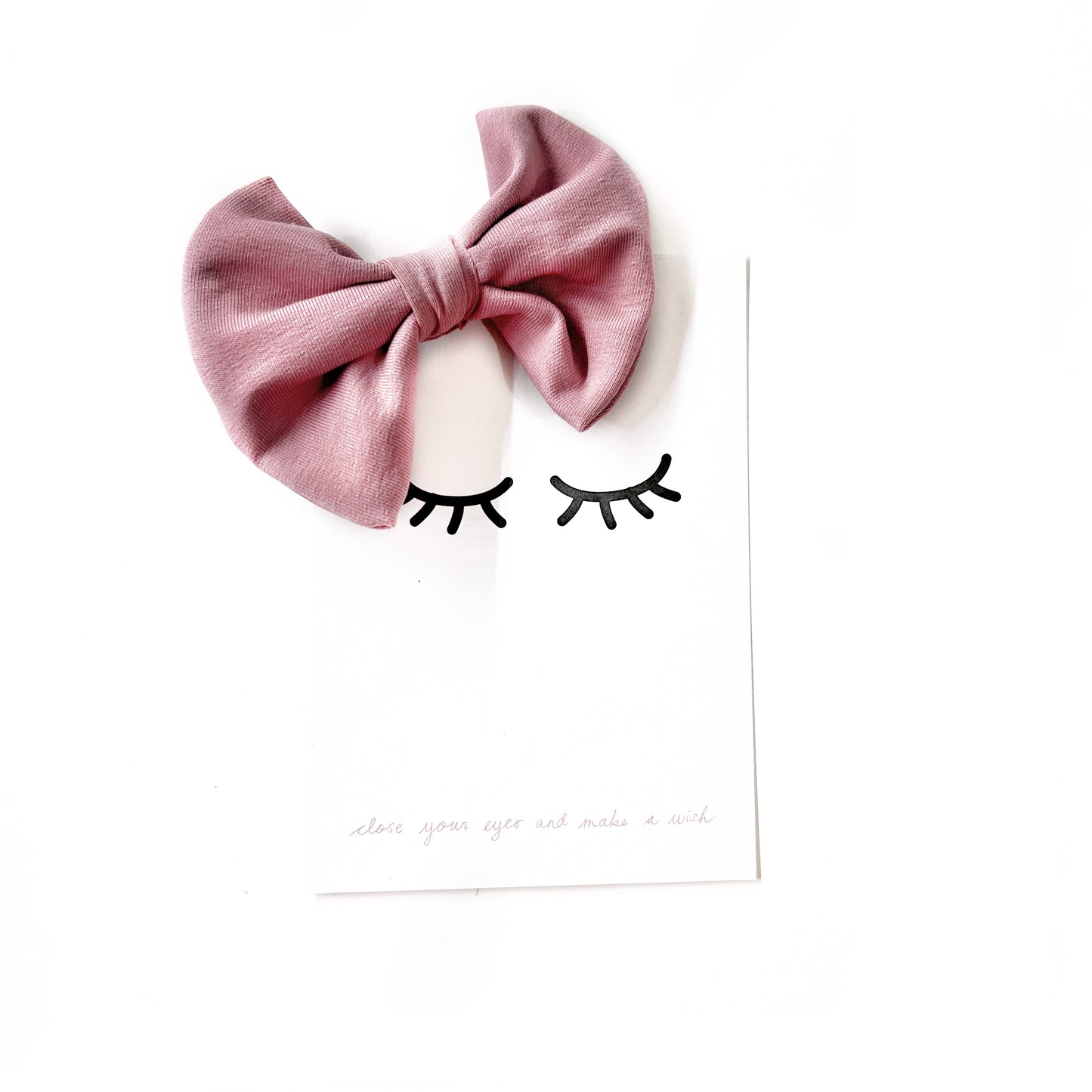 Sofortverkauf  Bow Hair Clip Dusty Pink