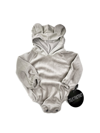 Puffy Hoodie Body & Sweater  Sand Velvet