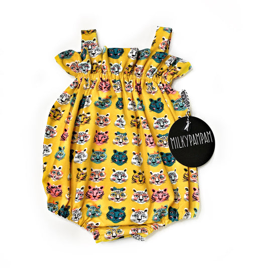 Size 1 68/74 Sofortverkauf Play Suit Funny Tiger