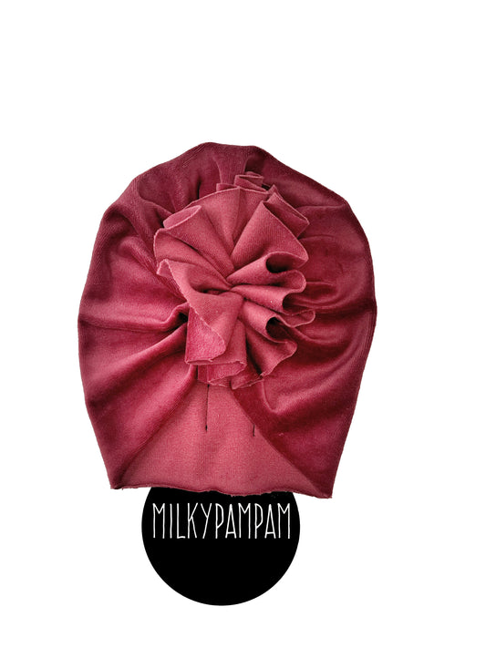 Size 1, Sofortverkauf 40-45 cm Turban Parrot  Red Velvet