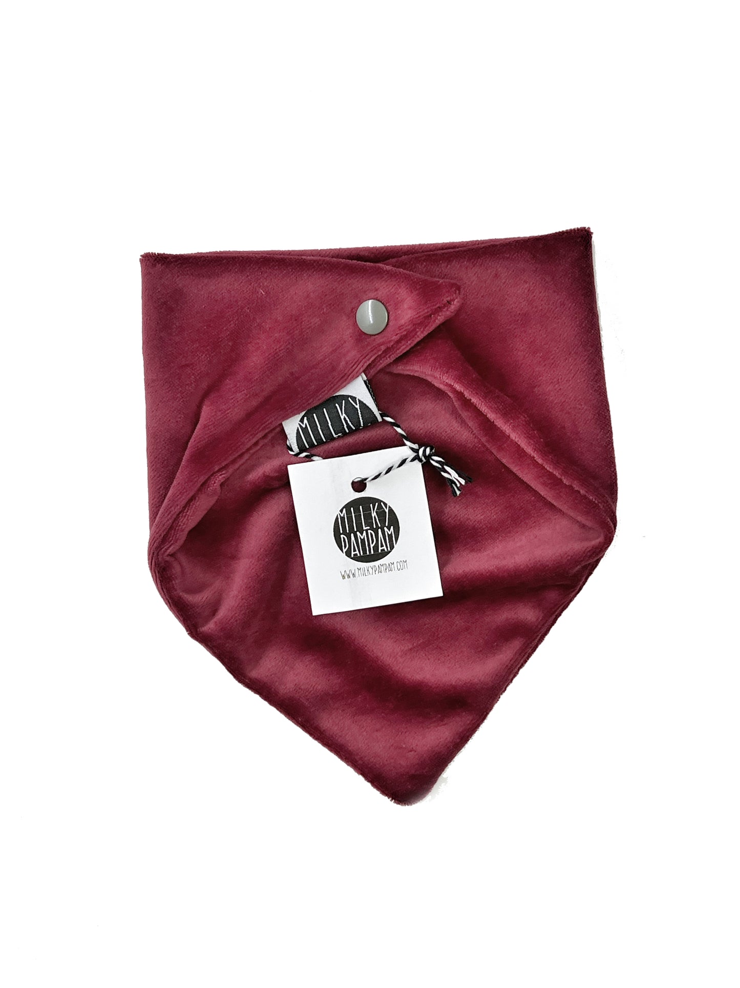 Sofortverkauf  Halstuch Simple Bib Velvet Red