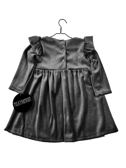 Joy Dress Black Velvet