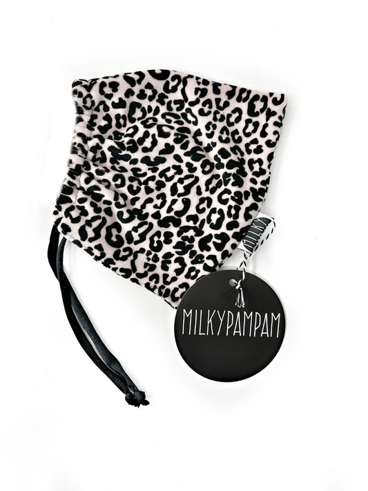 Size 1 40-45 cm Sofortverkauf Pixie Mütze Velvet Leopard