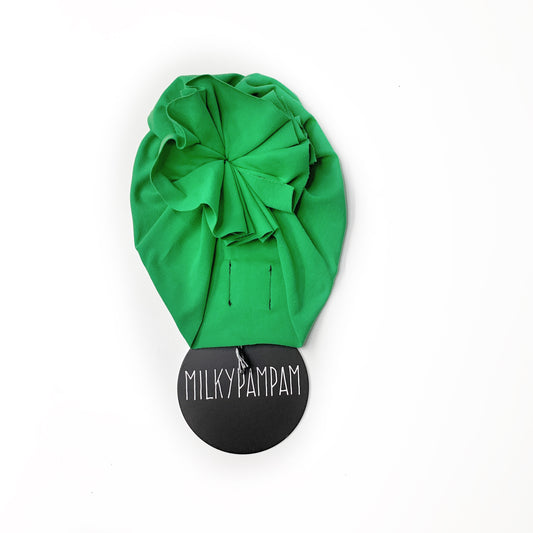 Size 1, 40-45 cm Sofortverkauf Turban Classic Poison Green