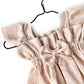 Paperbag Dress Nude Linen