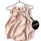 Paperbag Play Suit Nude Linen