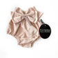 Paperbag Bloomers Nude Linen