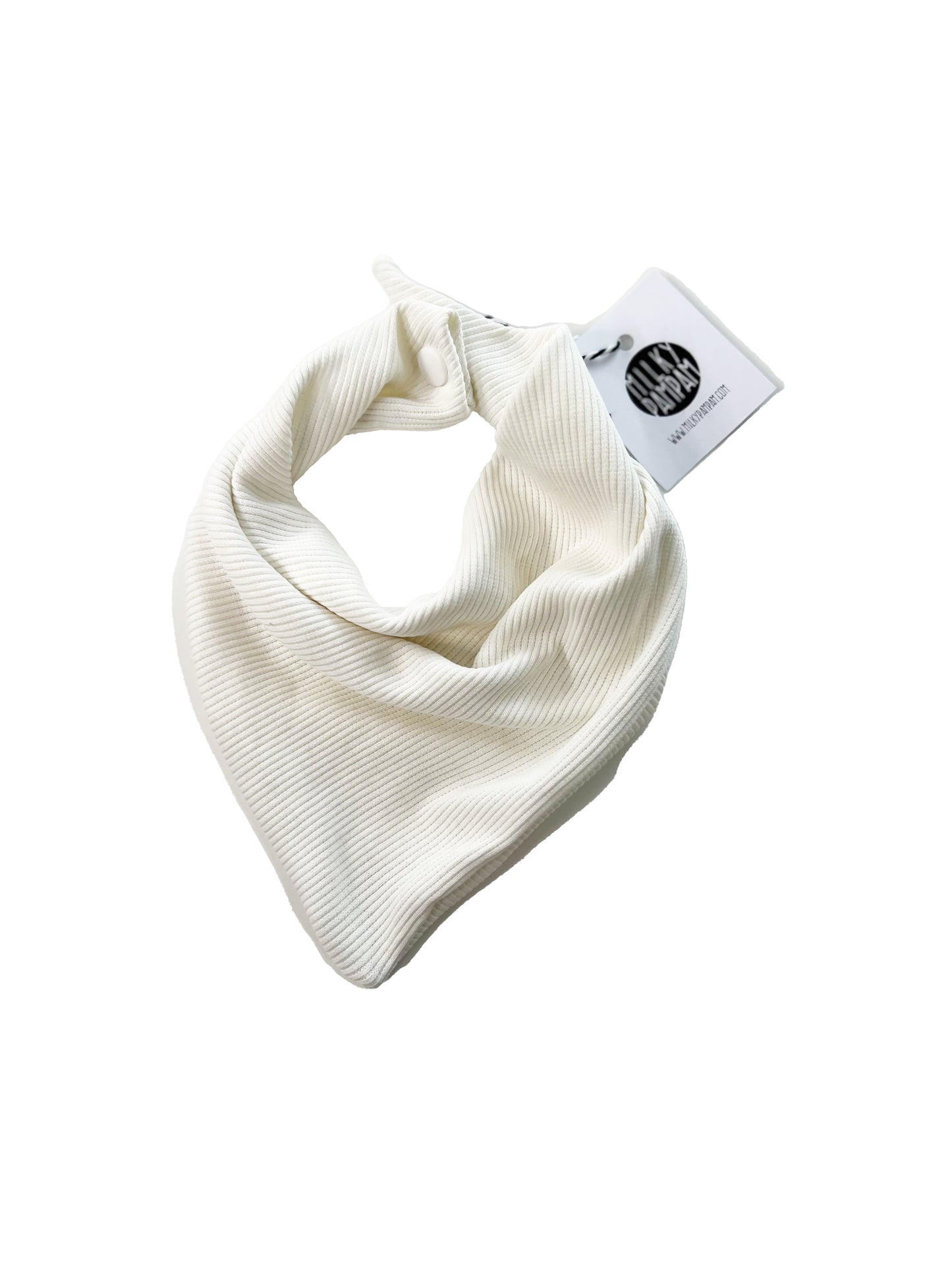 Sofortverkauf  Halstuch Simple Bib Rib Cream