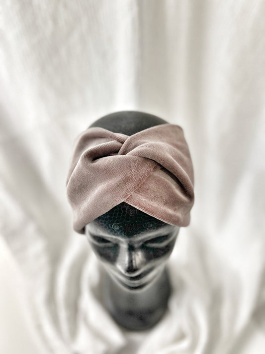 Size 3 : 50-55 cm Sofortverkauf Twist Bandana Taupe Velvet