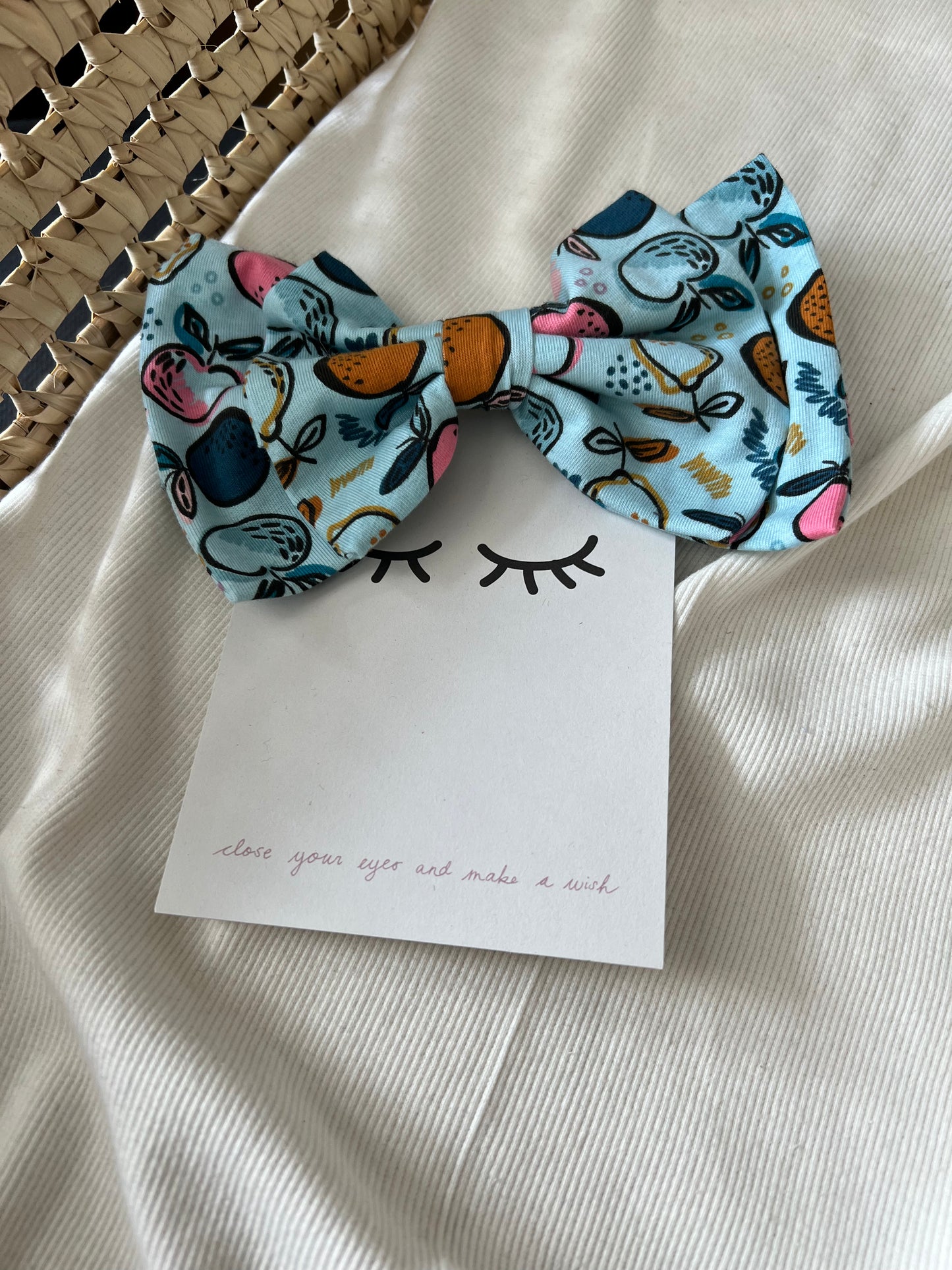 Sofortverkauf  Double Bow Hair Clip Citrus