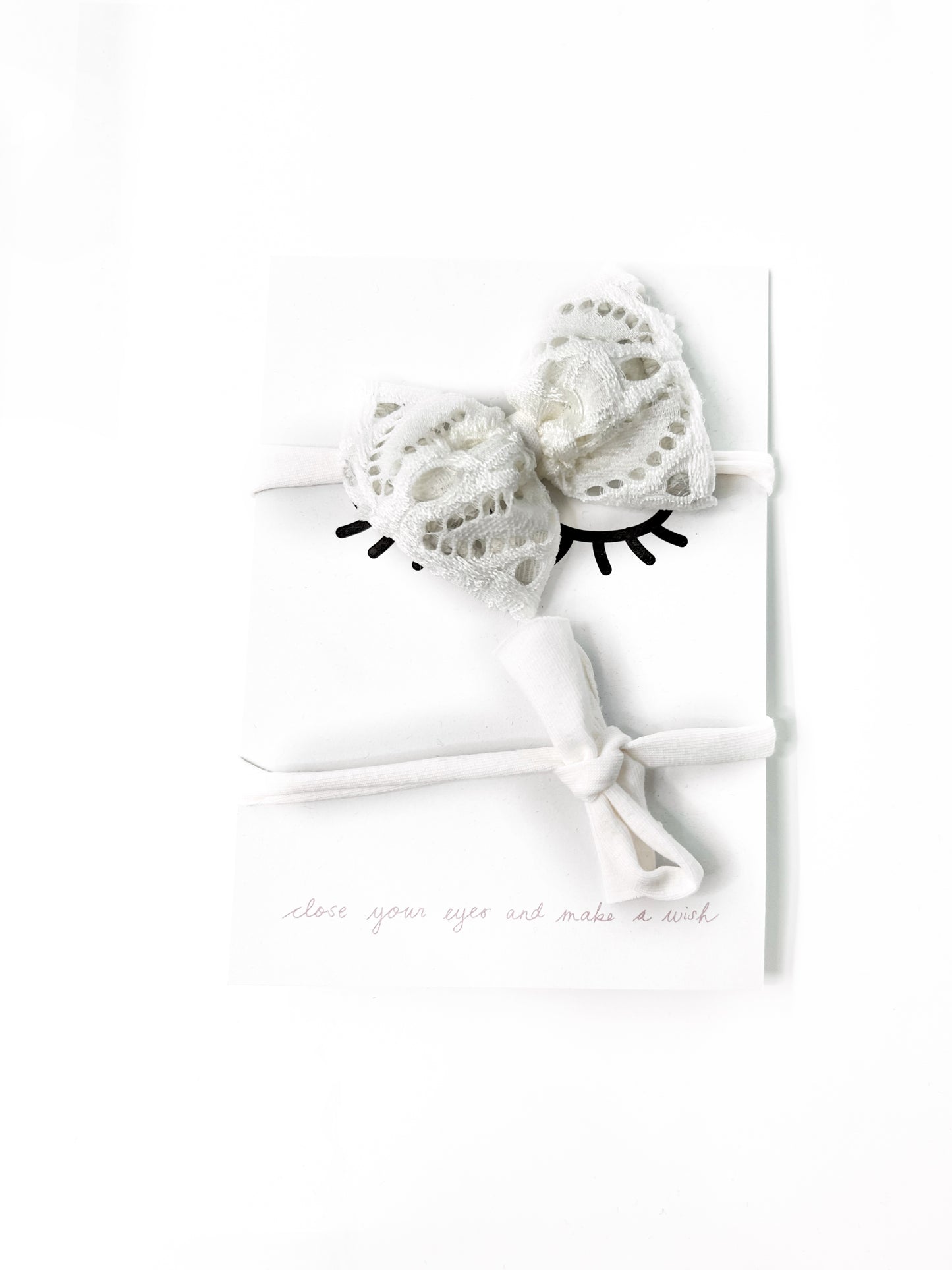 Sofortverkauf One Size  Bow Hair Band Delicate Lace