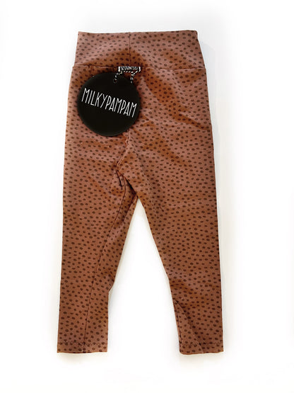 Size 0 : 56/62 cm,  Sofortverkauf Leggings Cacao Dots