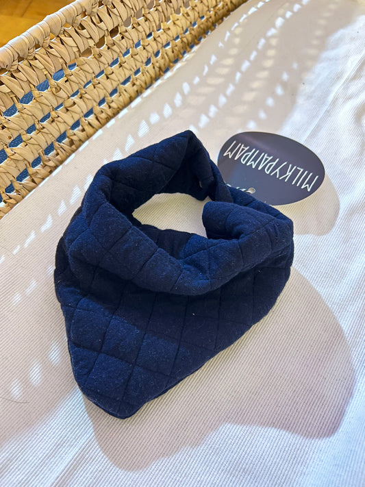 Sofortverkauf  Halstuch Simple Bib Winter Jacquard Dunkel Blau