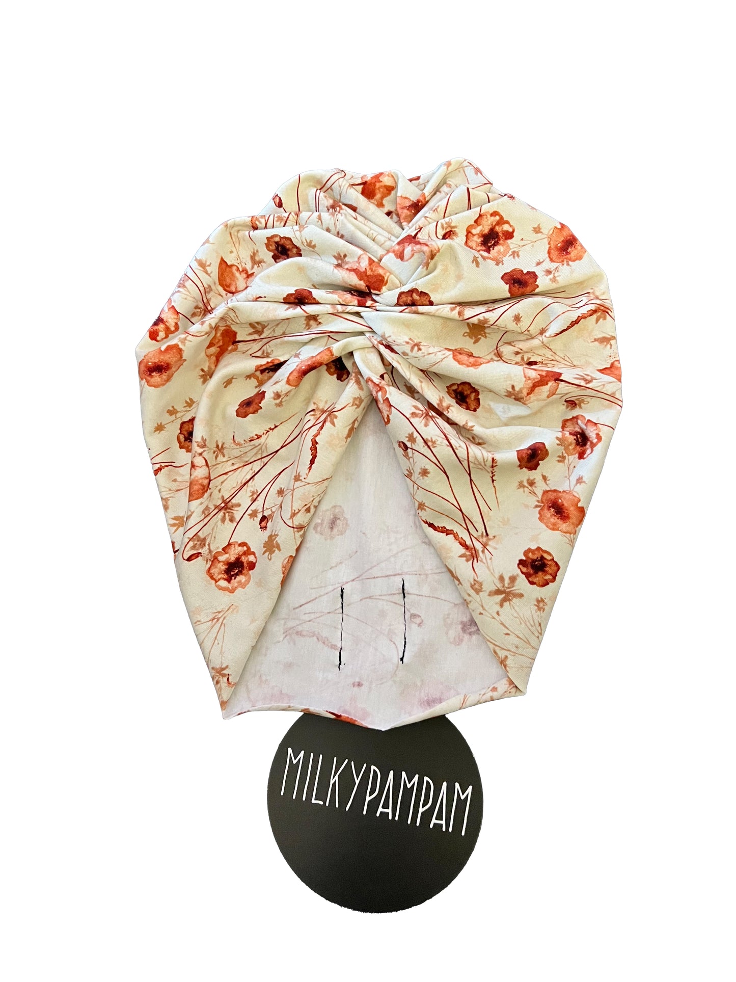 Size 3 : 50-55 cm Sofortverkauf Turban MInimal Poppy