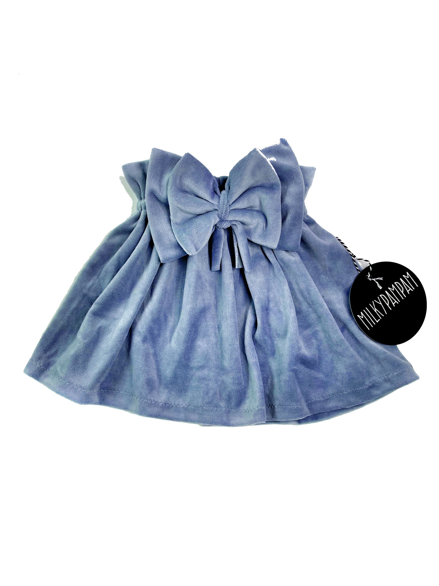 Paperbag (Träger) Rock Blue Velvet