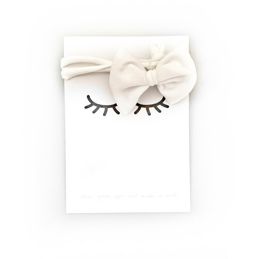 Sofortverkauf One Size  Bow Hair Band Cream