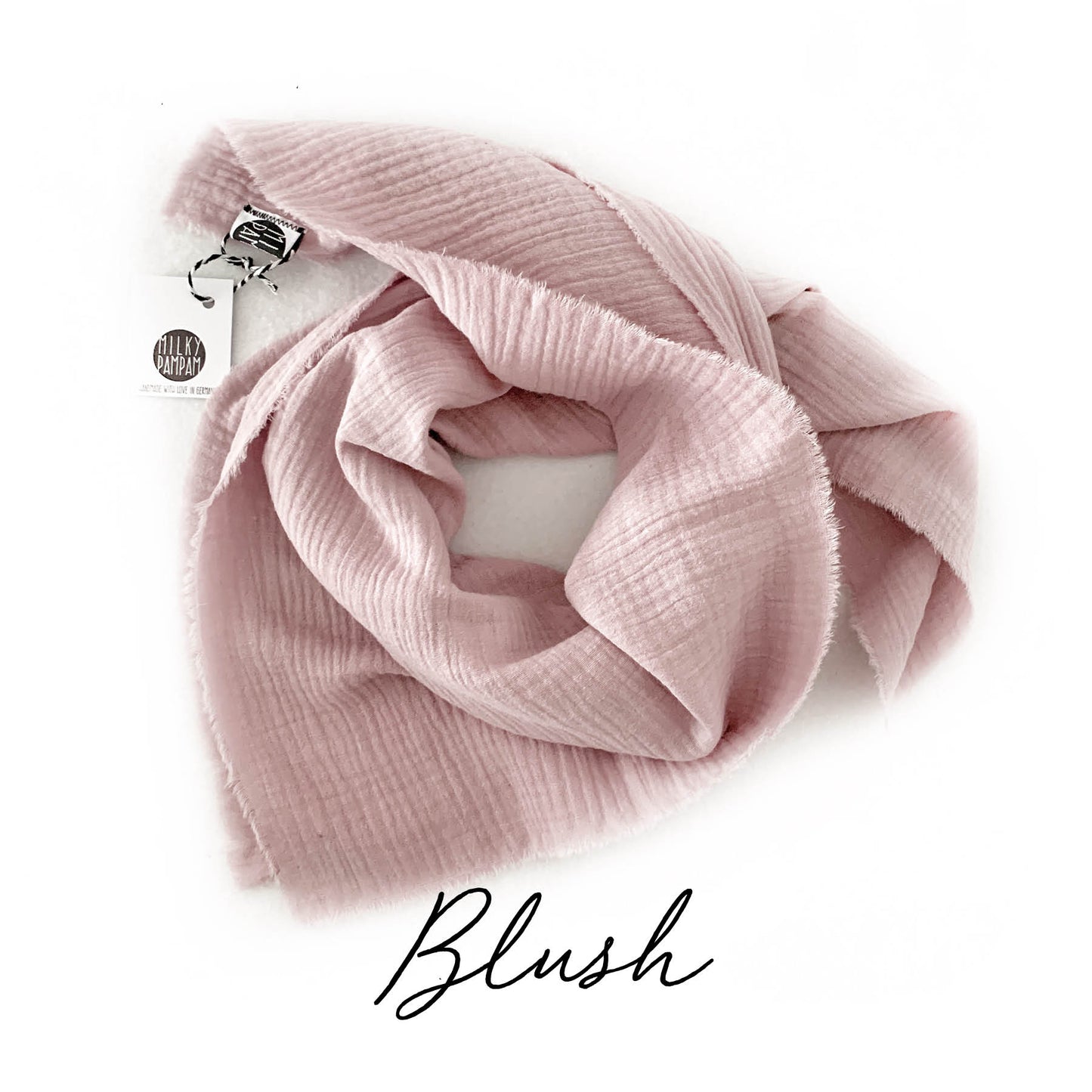Sofortverkauf Musselin  Midi Tuch Blush