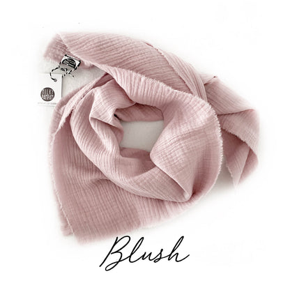Sofortverkauf Musselin  Midi Tuch Blush