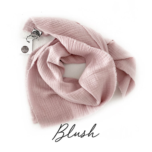 Sofortverkauf Musselin  Midi Tuch Blush