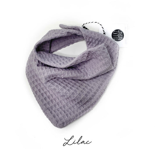 Sofortverkauf  Halstuch Simple Bib Waffelpique Lilac