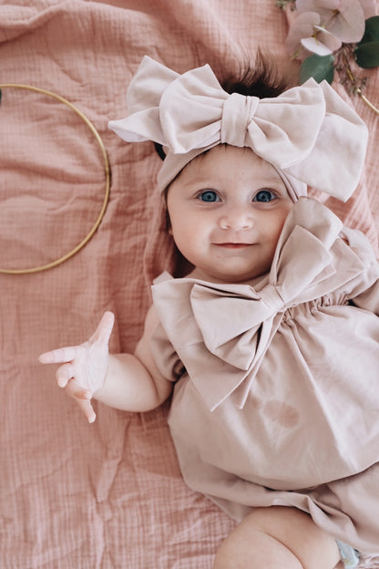 Paperbag Play Suit Sand