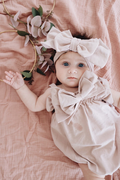 Paperbag Play Suit Sand