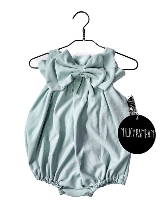 Paperbag Play Suit Mint