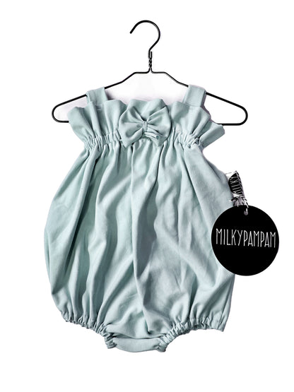 Paperbag Play Suit Mint