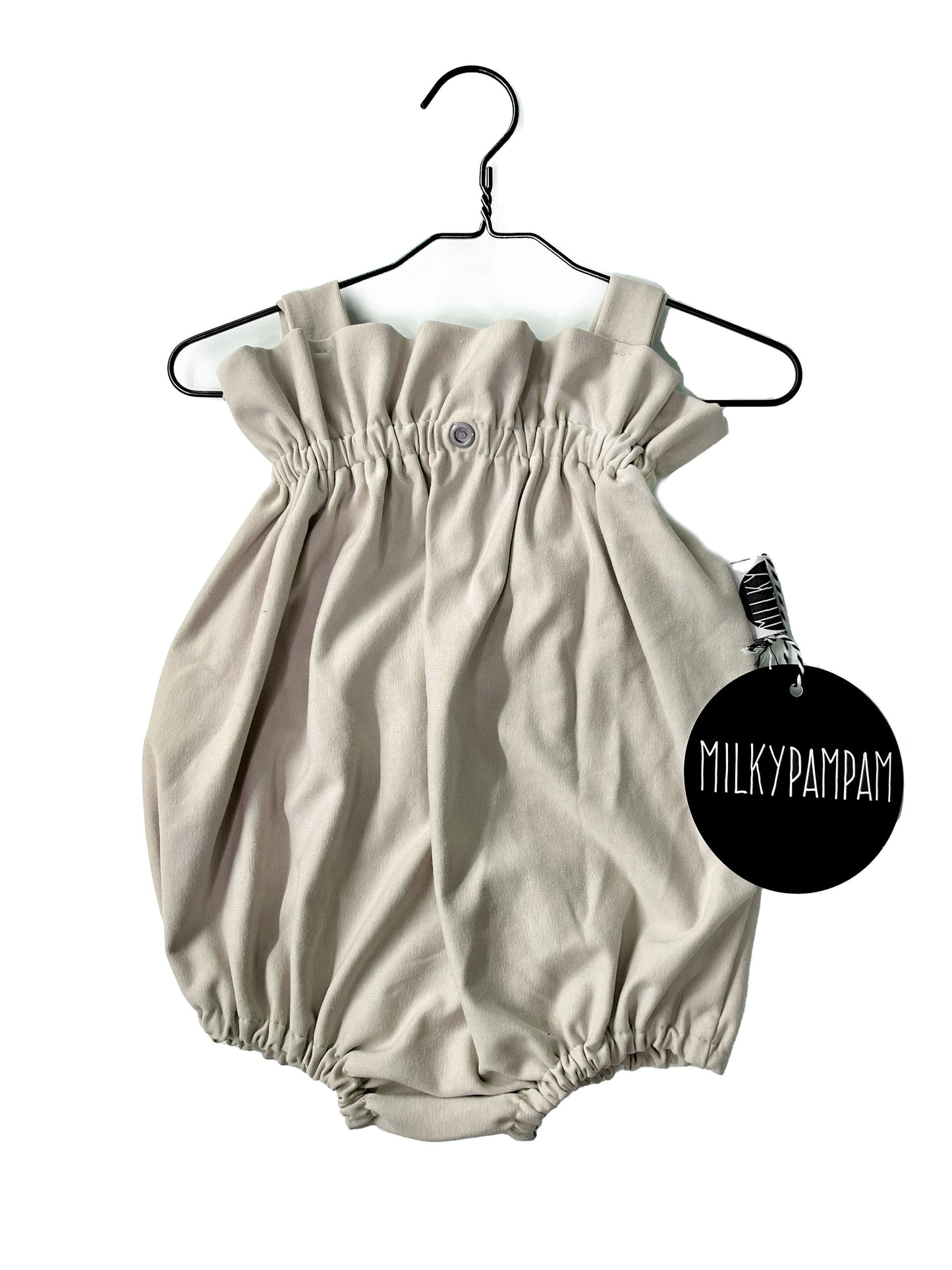 Paperbag Play Suit Sand