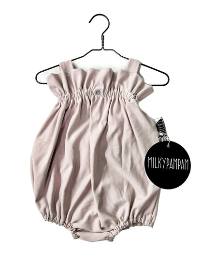 Paperbag Play Suit Nude